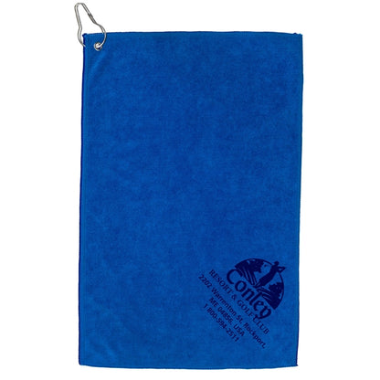 Recycled RPET 300 GSM Heavy Duty Microfiber Golf Towel