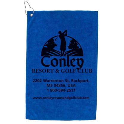 Recycled RPET 300 GSM Heavy Duty Microfiber Golf Towel
