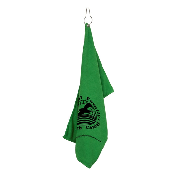 Recycled RPET 300 GSM Heavy Duty Microfiber Golf Towel