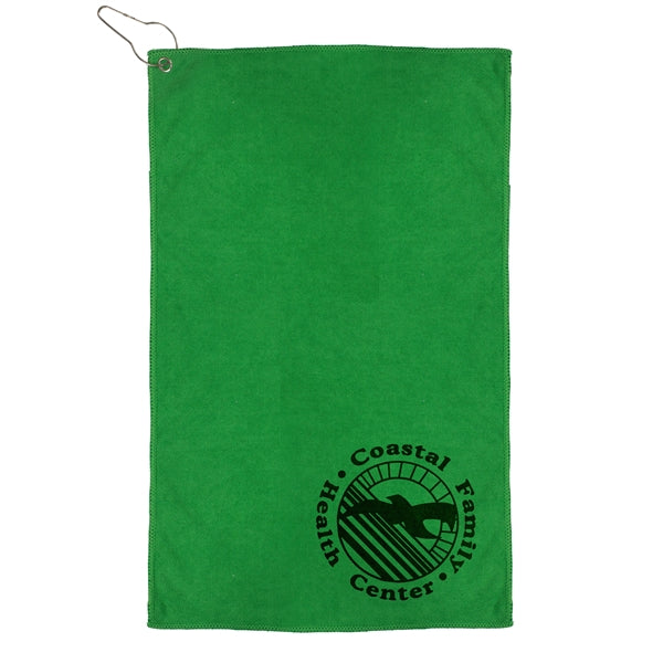 Recycled RPET 300 GSM Heavy Duty Microfiber Golf Towel