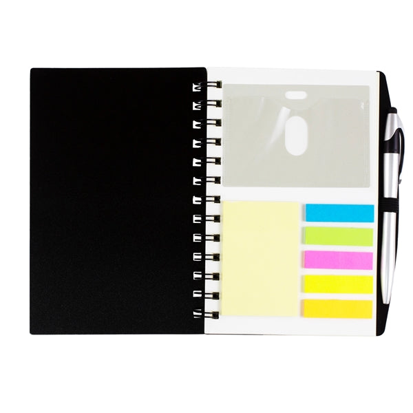 Allegheny Sticky Notes, Flags and Pen Notebook