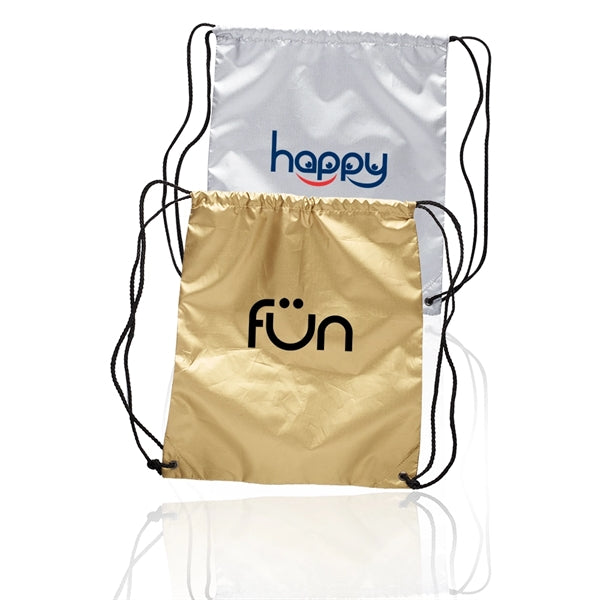 Shiny Classic Drawstring Backpack