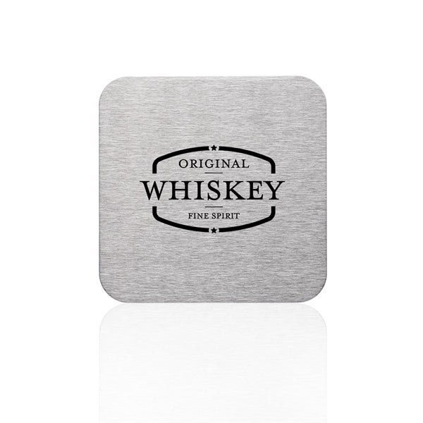 Carson Stainless Steel Square Coasters