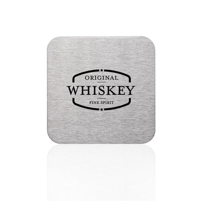 Carson Stainless Steel Square Coasters