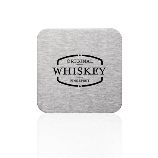 Carson Stainless Steel Square Coasters