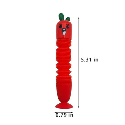 Students suction spring retractable novelty ballpoint pen