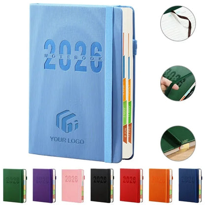 School office schedule calendar notebook daily planner 2026
