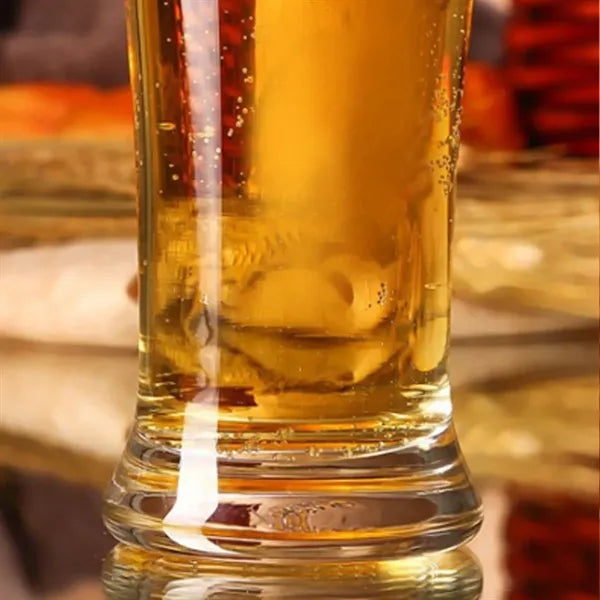 10oz Heat-Resistant Ergonomic Crystal Clear Drinking Glasses
