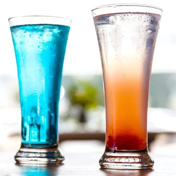 10oz Heat-Resistant Ergonomic Crystal Clear Drinking Glasses