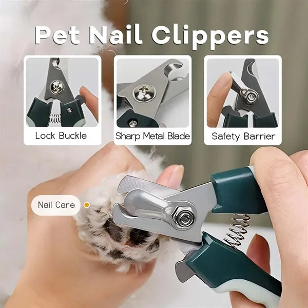 8PCS Bath Shedding Grooming Brushes Pet Cleaning Slicker Kit