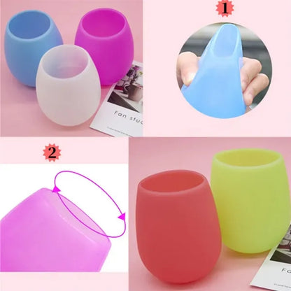 12-oz Lightweight Heat Resistant Unbreakable Silicone Cup