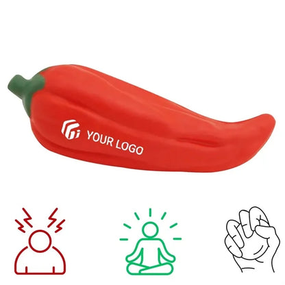 Sensory squeeze chili pepper stress reliever fidget toy