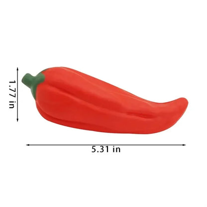 Sensory squeeze chili pepper stress reliever fidget toy