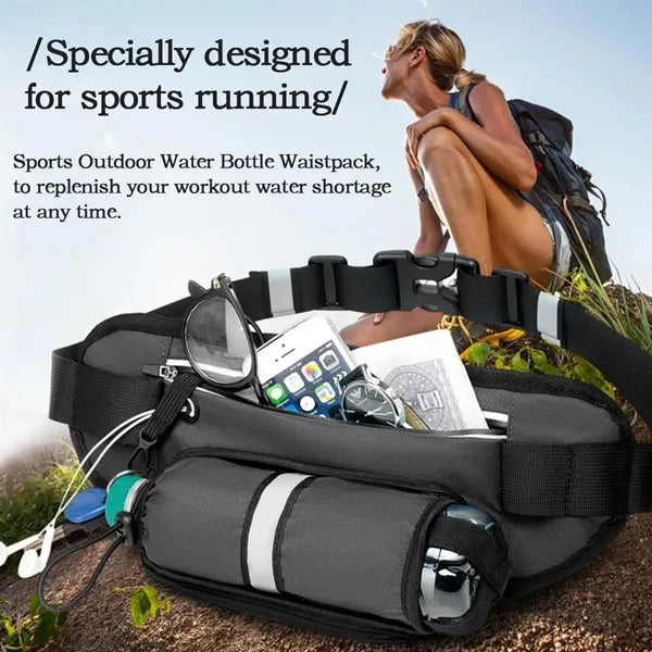 Waterproof Reflective Breathable Sports Hydration Waist Pack
