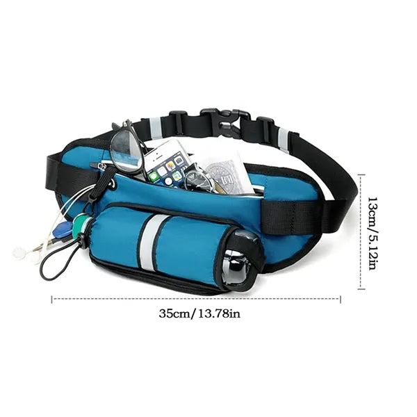Waterproof Reflective Breathable Sports Hydration Waist Pack