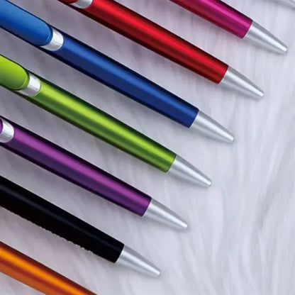 Lightweight Ergonomic Replaceable Refill Click Ballpoint Pen