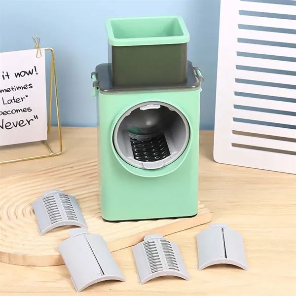 Kitchen gadget manual vegetable chopper rotary cheese grater