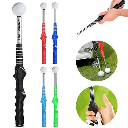 Lightweight Telescopic Portable Golf Swing Corrector Trainer