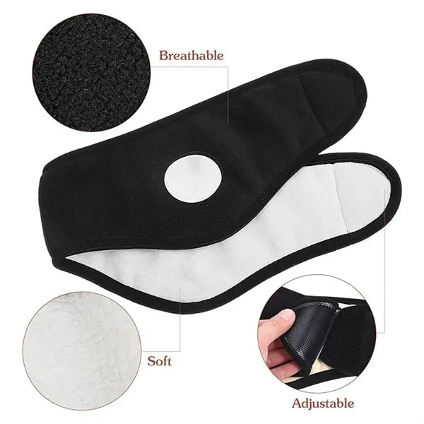 Ultra soft adjustable travel nap eye mask sleeping earmuffs