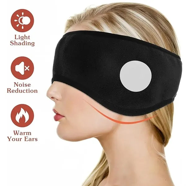 Ultra soft adjustable travel nap eye mask sleeping earmuffs