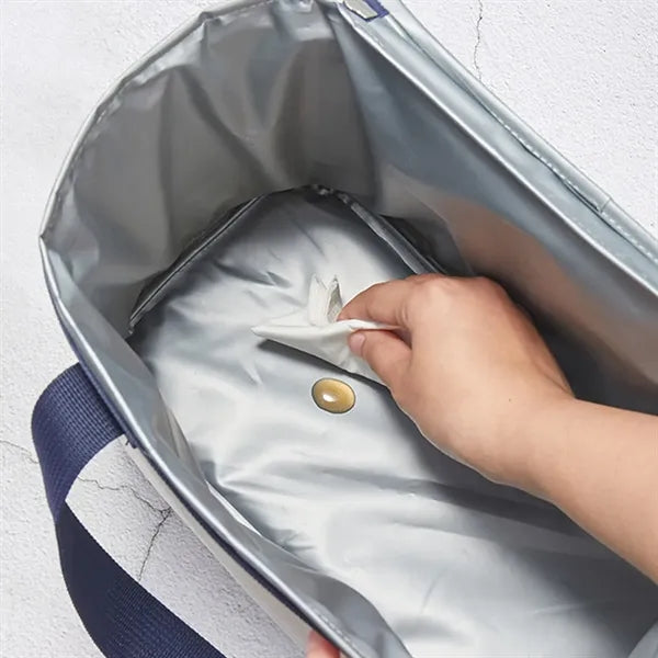 Foldable Lightweight Spacious Insulated Zipper Lunch Tote