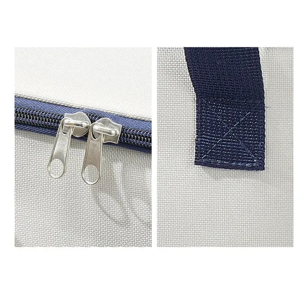 Foldable Lightweight Spacious Insulated Zipper Lunch Tote