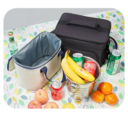 Foldable Lightweight Spacious Insulated Zipper Lunch Tote