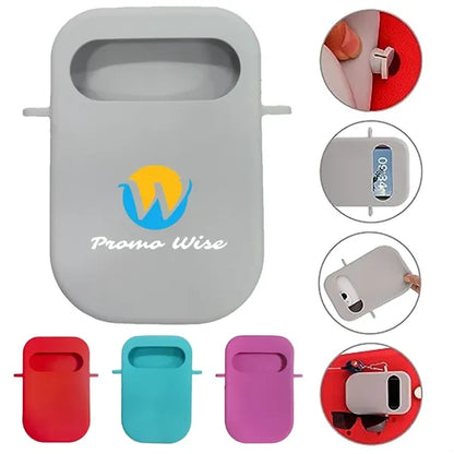 Multi-Purpose Secure Full-Wrap Silicone Phone Holder for Bag