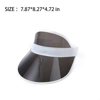 Adjustable Waterproof Wide-Brim UV-Protective Sun Visor Hat