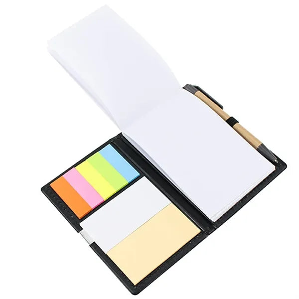 Office school gift page marker sticky note notebook with pen