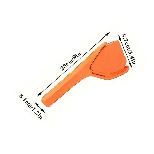 Fold-Flat Lever-Action Ergonomic Two-Handed Lemon Juicer