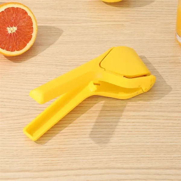 Fold-Flat Lever-Action Ergonomic Two-Handed Lemon Juicer