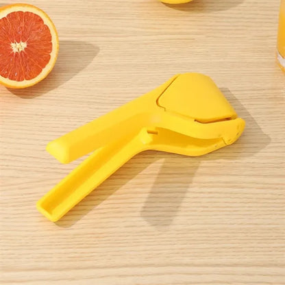 Fold-Flat Lever-Action Ergonomic Two-Handed Lemon Juicer