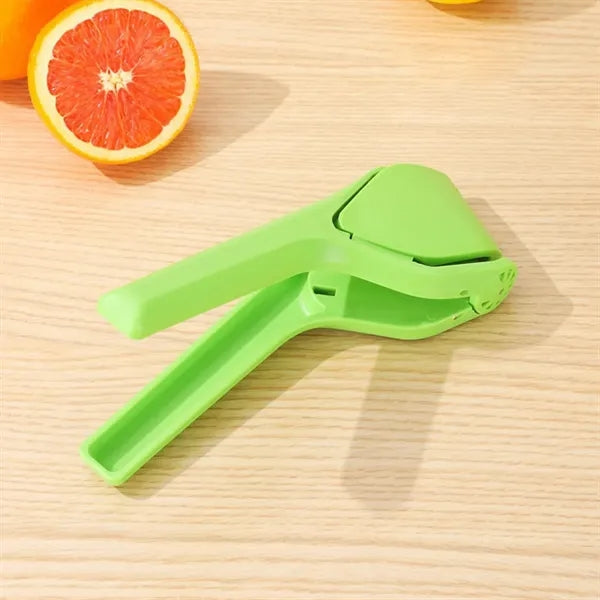 Fold-Flat Lever-Action Ergonomic Two-Handed Lemon Juicer