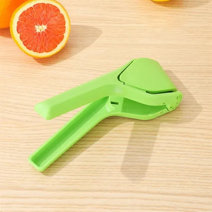Fold-Flat Lever-Action Ergonomic Two-Handed Lemon Juicer