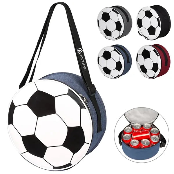 School travel picnic soccer insulated lunch cooler bag