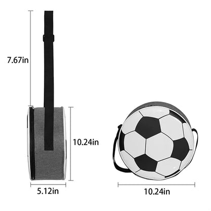 School travel picnic soccer insulated lunch cooler bag