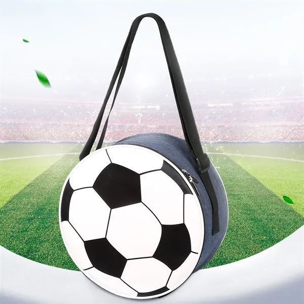 School travel picnic soccer insulated lunch cooler bag