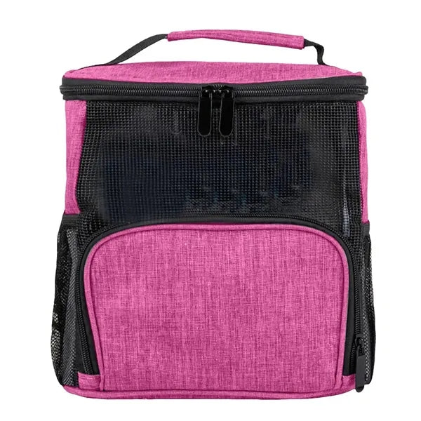Portable Multi-Pocket Ventilated Mesh Shower Caddy with Hook