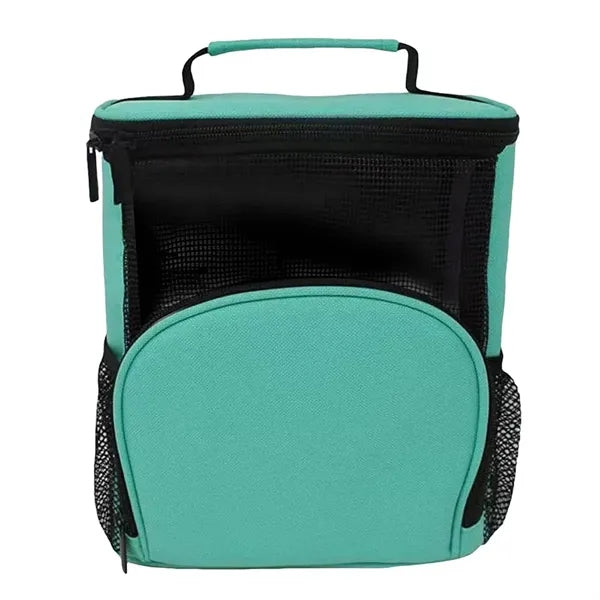Portable Multi-Pocket Ventilated Mesh Shower Caddy with Hook