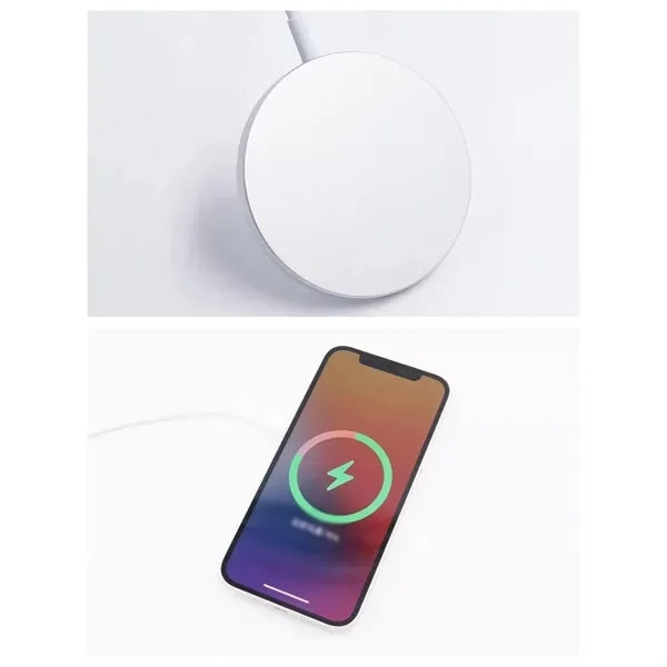 15W magnetic fast charging phone travel pad wireless charger