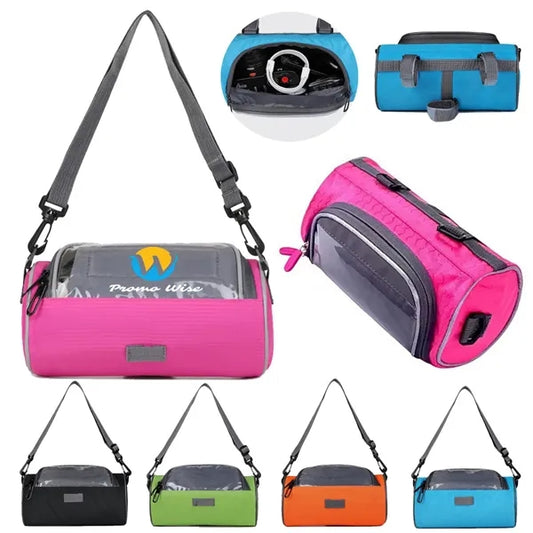 Waterproof Clear Window Bike Detachable Handlebar Bag