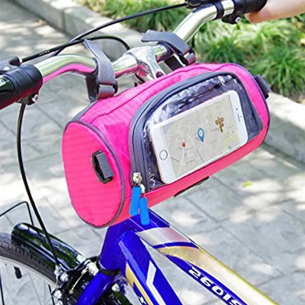 Waterproof Clear Window Bike Detachable Handlebar Bag