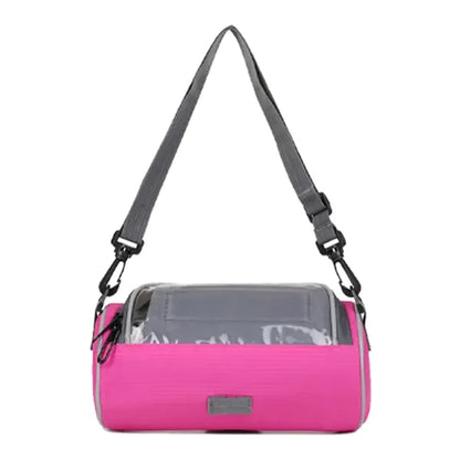 Waterproof Clear Window Bike Detachable Handlebar Bag