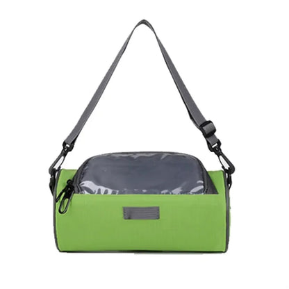 Waterproof Clear Window Bike Detachable Handlebar Bag