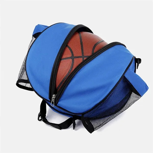 Durable Spacious Youth Basketball Bag with Adjustable Straps