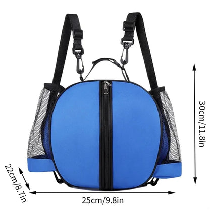 Durable Spacious Youth Basketball Bag with Adjustable Straps