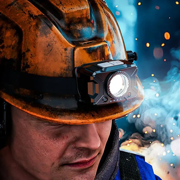 Rechargeable Bright LED Headlamp Flashlight
