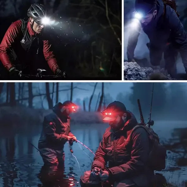 Rechargeable Bright LED Headlamp Flashlight