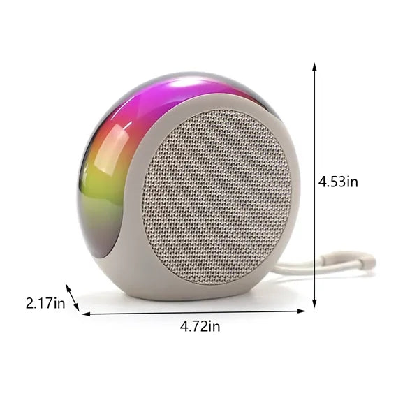 Mini travel sport party bluetooth speaker with RGB light